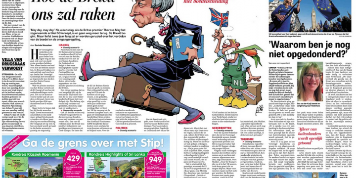 Hoe de Brexit ons zal raken – De Telegraaf 27/03/2017